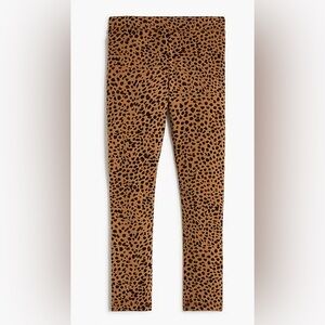 J. Crew Girls' Leopard Leggings - CB556 - Size 4-5 - NWT